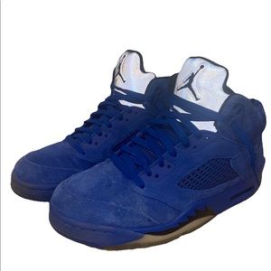 Jordan 5 Retro Blue Suede